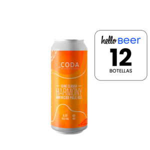 CERVEZA CODA HARMONY APA 470CC - PACK X12