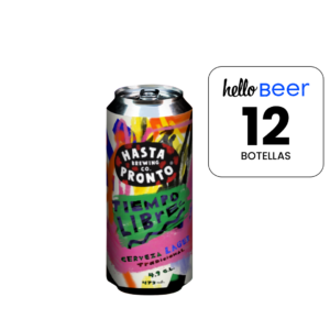 CERVEZA HASTA PRONTO LAGER 473 CC - PACK X12