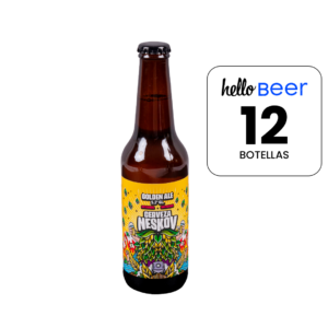 CERVEZA NESKOV GOLDEN ALE 330 CC PACK X12