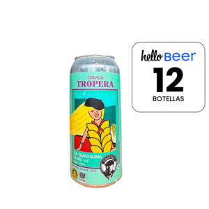 CERVEZA TROPERA GUADALINA BLONDE ALE 473 CC - PACK X12