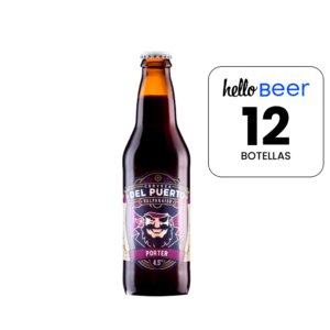 CERVEZA DEL PUERTO ROBUST PORTER 330CC - PACK X12