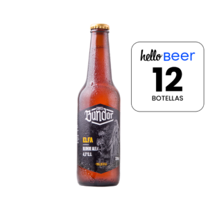 CERVEZA BUNDOR ELFA BOLDE ALE 330 CC - PACK X12