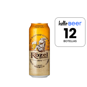 CERVEZA KOZEL 1874 LAGER 500CC - PACK X12